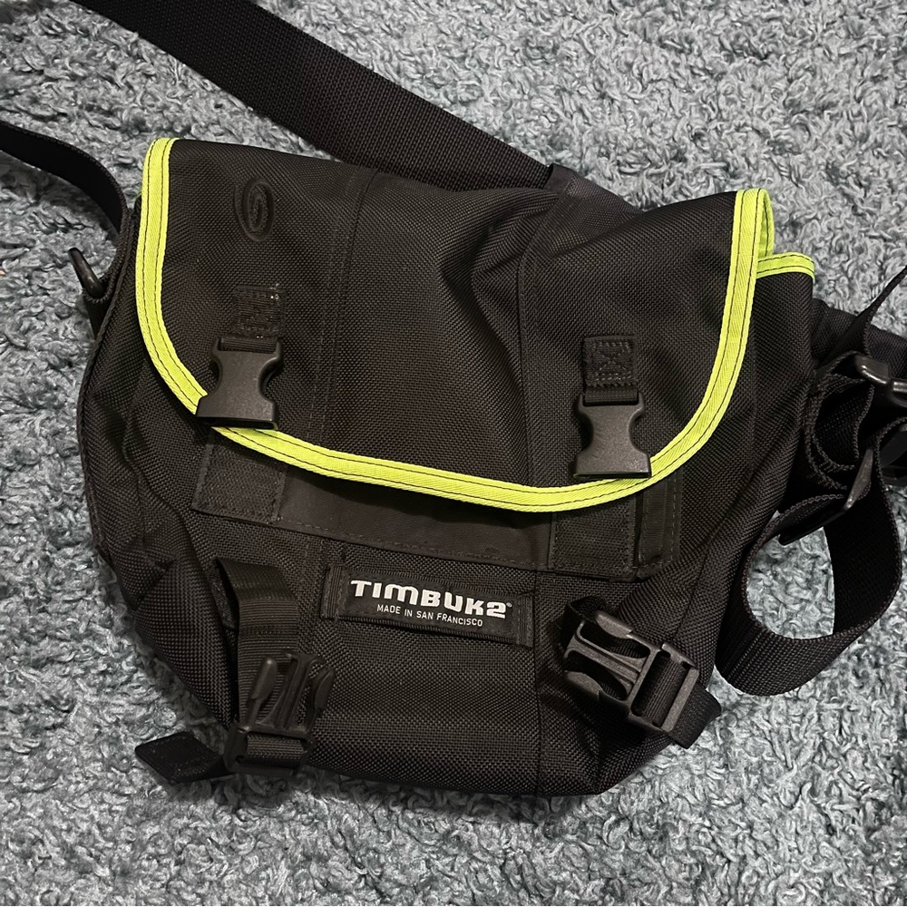 Timbuk2 Black and Green Men's Bag
